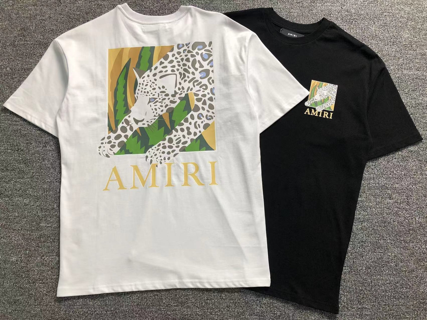 Camiseta AMIRI Leopard Jungle