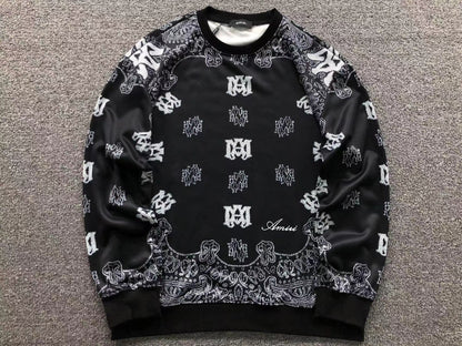 Moletom AMIRI Bandana Monogram Crewneck