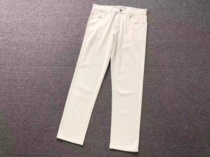 Calça ALO jeans reta branco