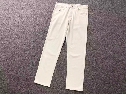 Calça ALO jeans reta branco