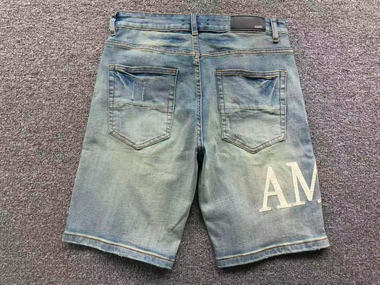 Bermuda Jeans AMIRI Ice Vintage Minimal Distressed