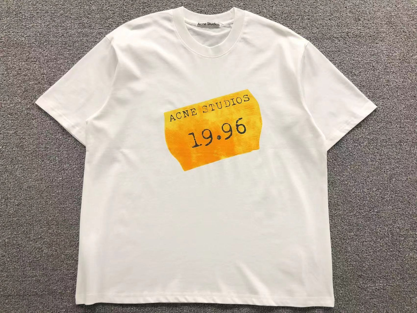 Camiseta Acne Studios 19.96 Label