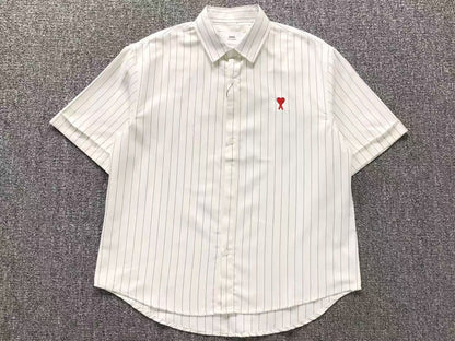 Camisa AMI Paris Classic Stripe SS