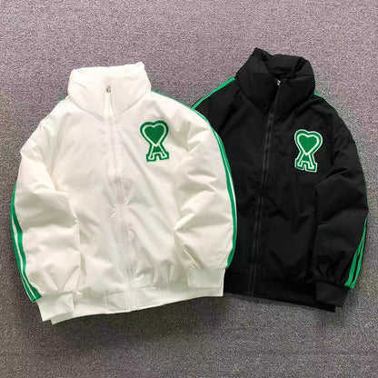 Jaqueta AMI Paris Track Jacket Heart Logo