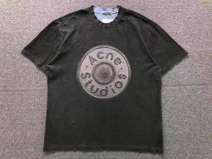 Camiseta Acne Studios Worn Metal Core