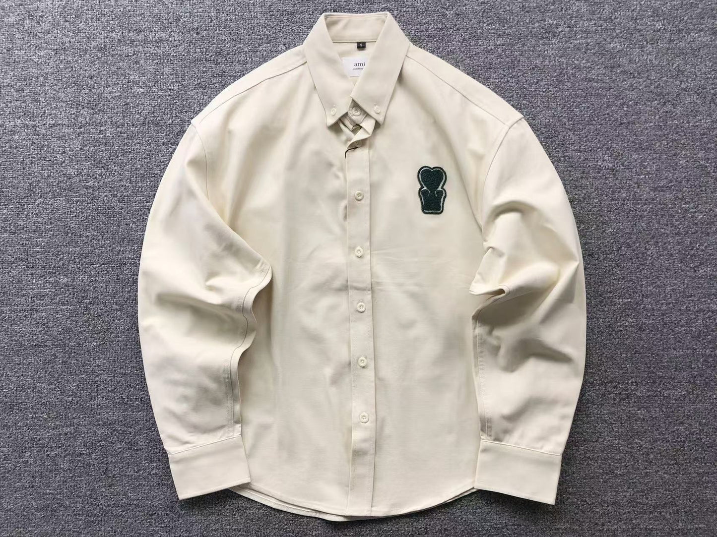Camisa AMI Paris Big Heart Classic
