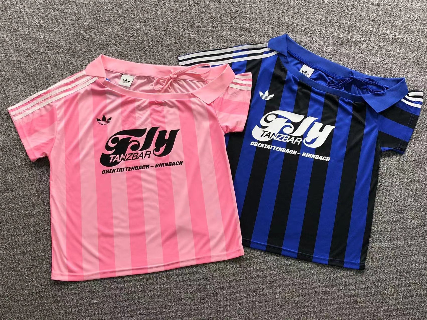 Camiseta Adidas Fly Tanzbar Stripes