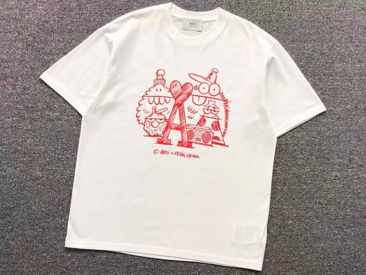 Camiseta AMI Paris x Kevin Lyons Graphic Heart