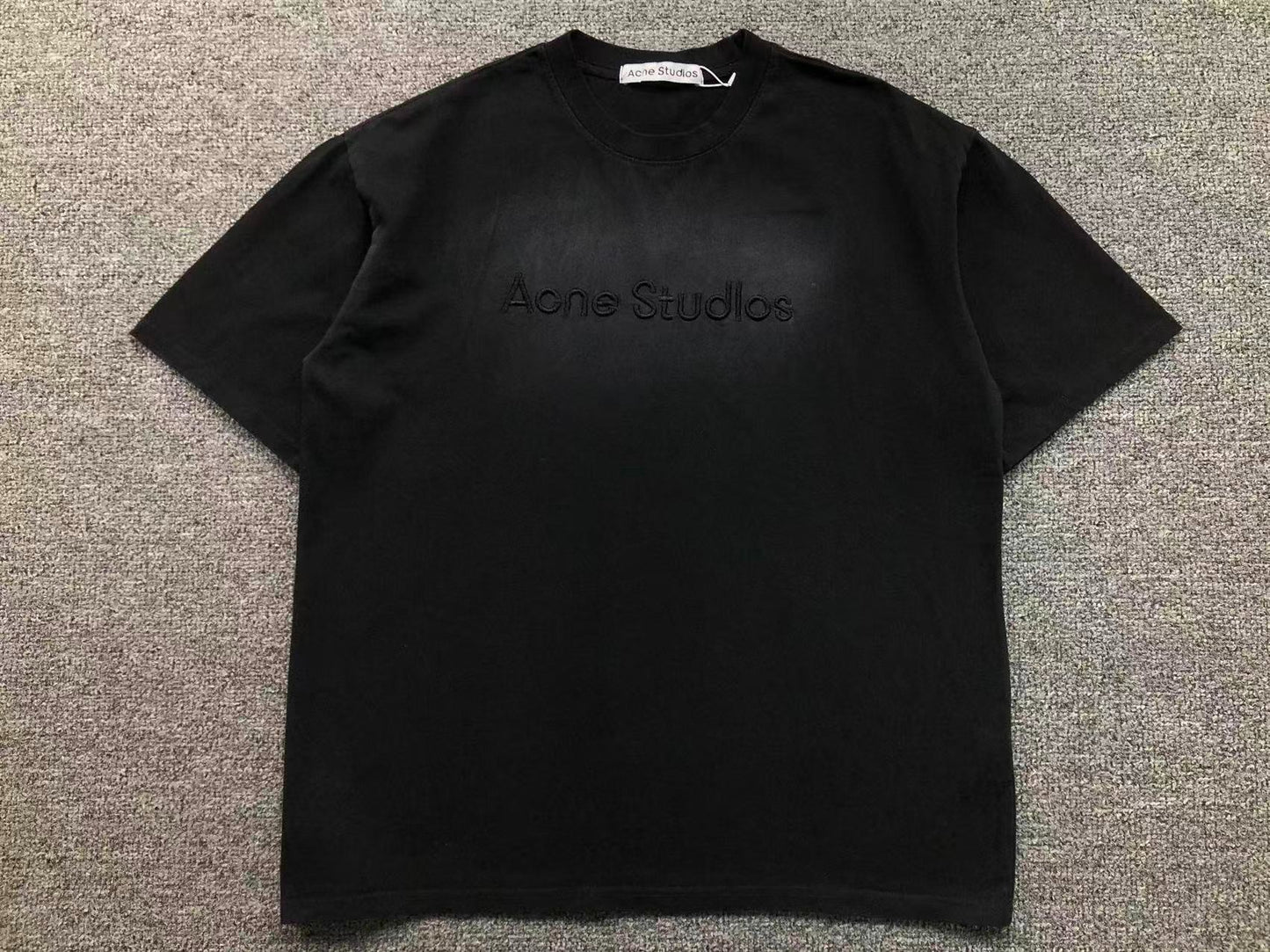 Camiseta Acne Studios Smoked Logo Tee