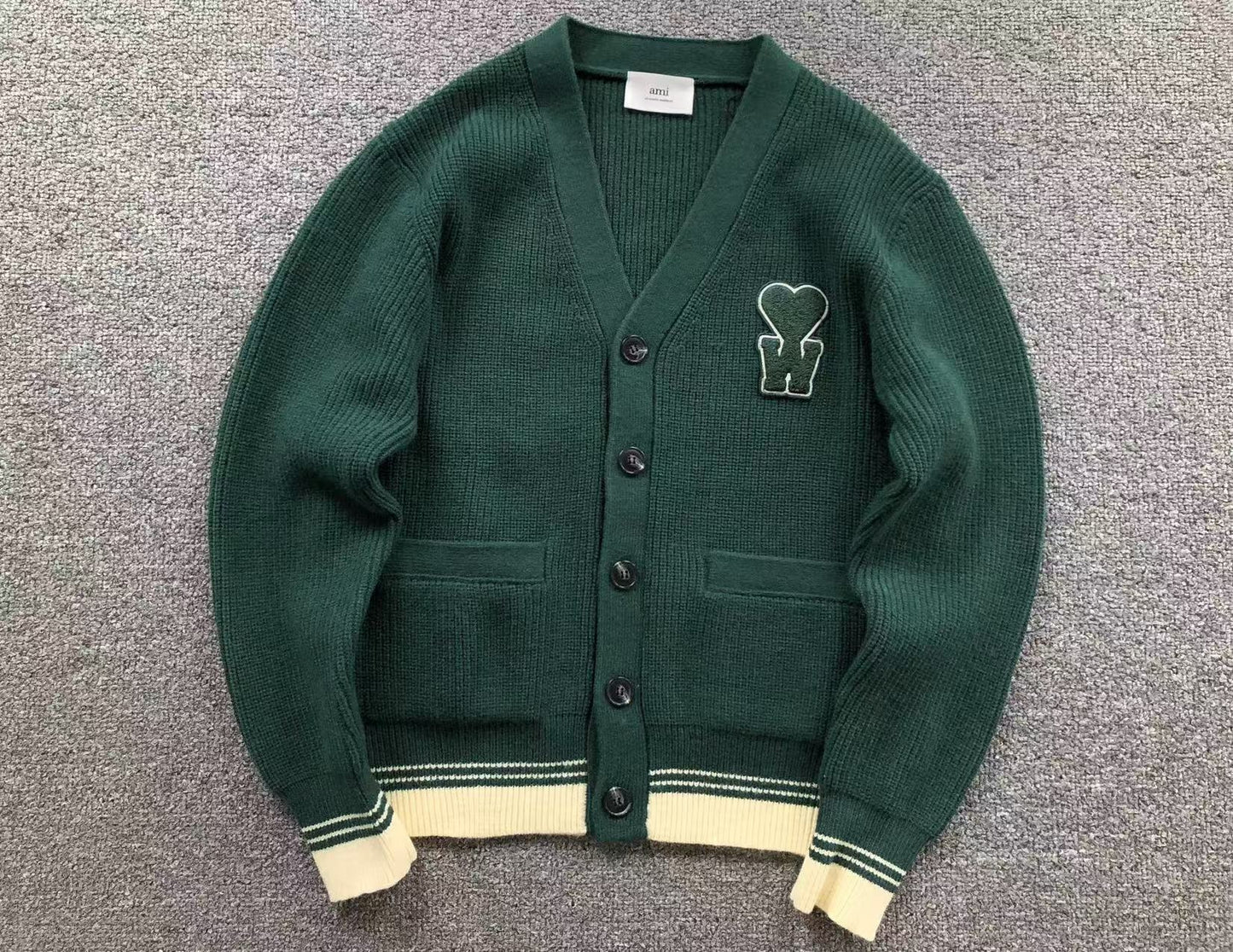 Suéter AMI Paris Classic Cardigan