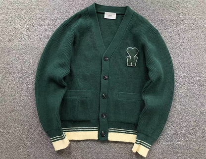 Suéter AMI Paris Classic Cardigan