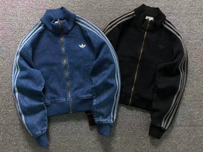 Jaqueta Adidas Washed Denim Archive