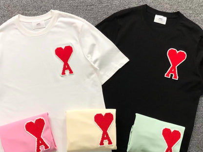 Camiseta AMI Paris Big Heart Logo Classic