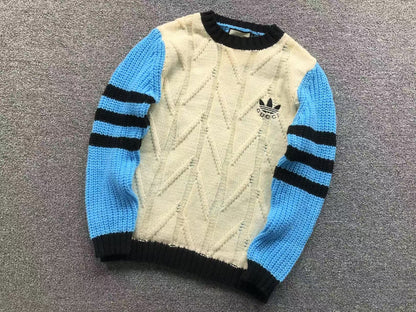 Suéter Adidas x Gucci Vintage Cable Knit Sweater