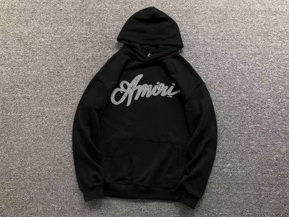 Moletom AMIRI Script Signature Hoodie