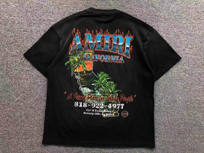 Camiseta AMIRI California Flame Palm