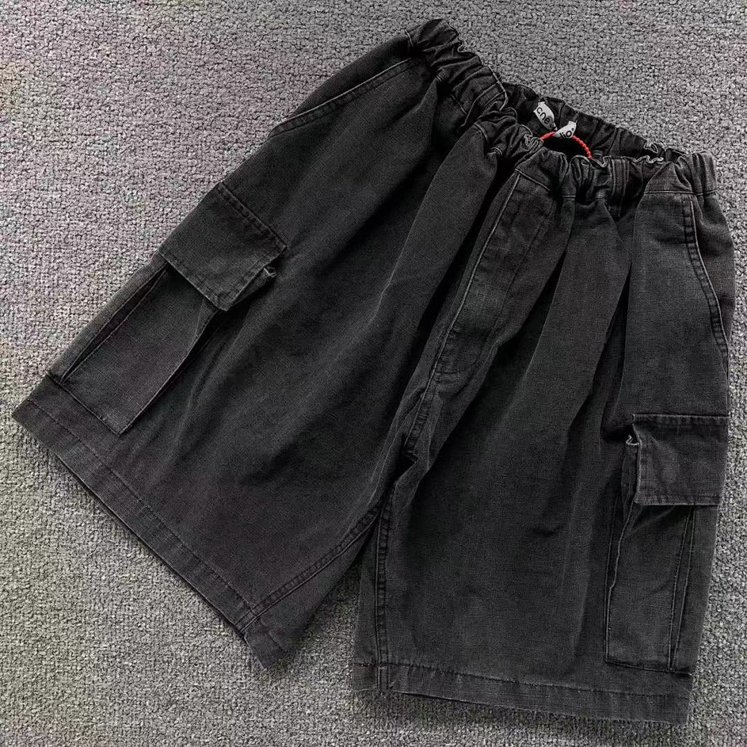 Short Acne Studios Washed Cargo Denim