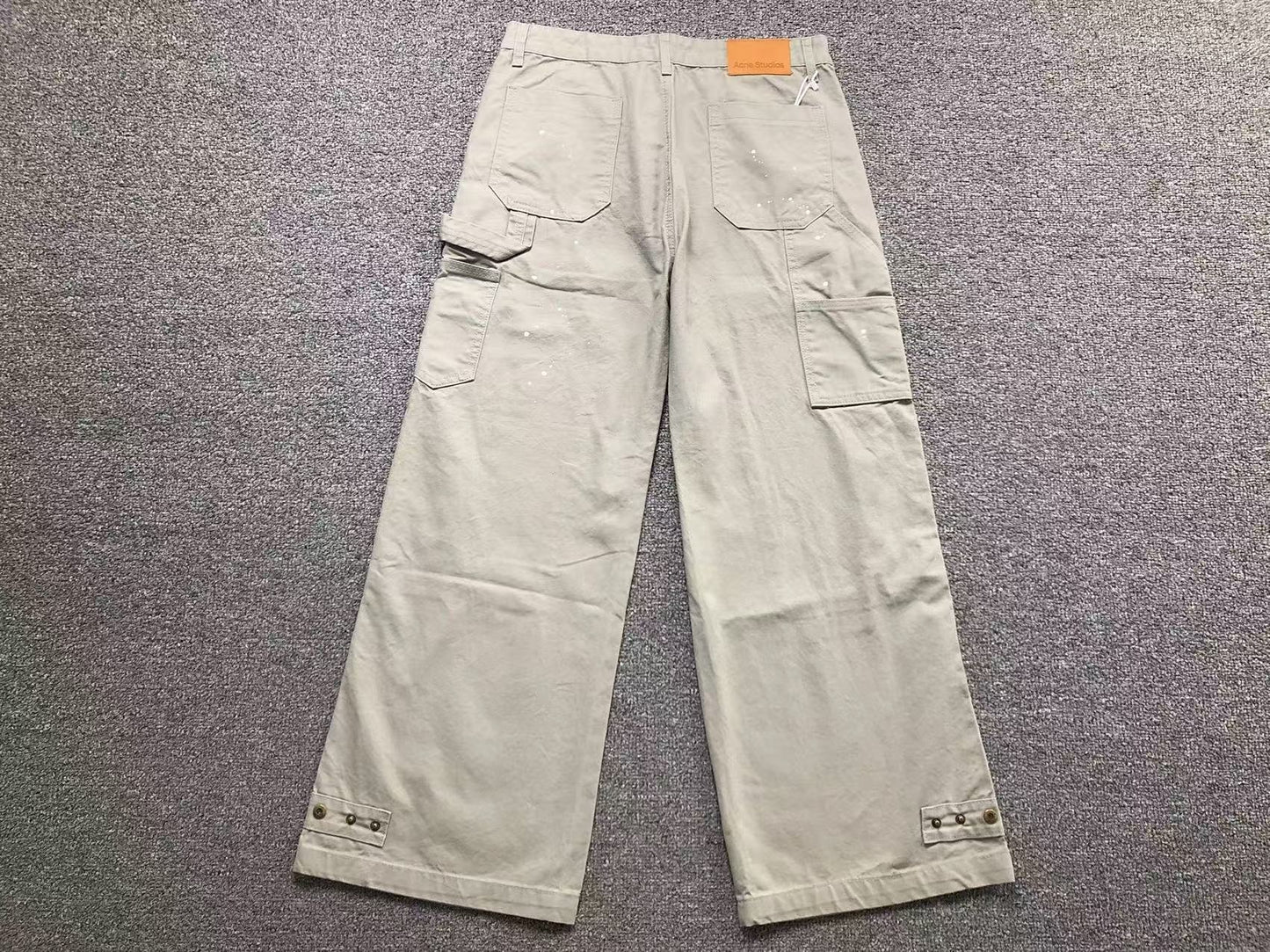 Calça Acne Studios Neutral Tone Work Pants