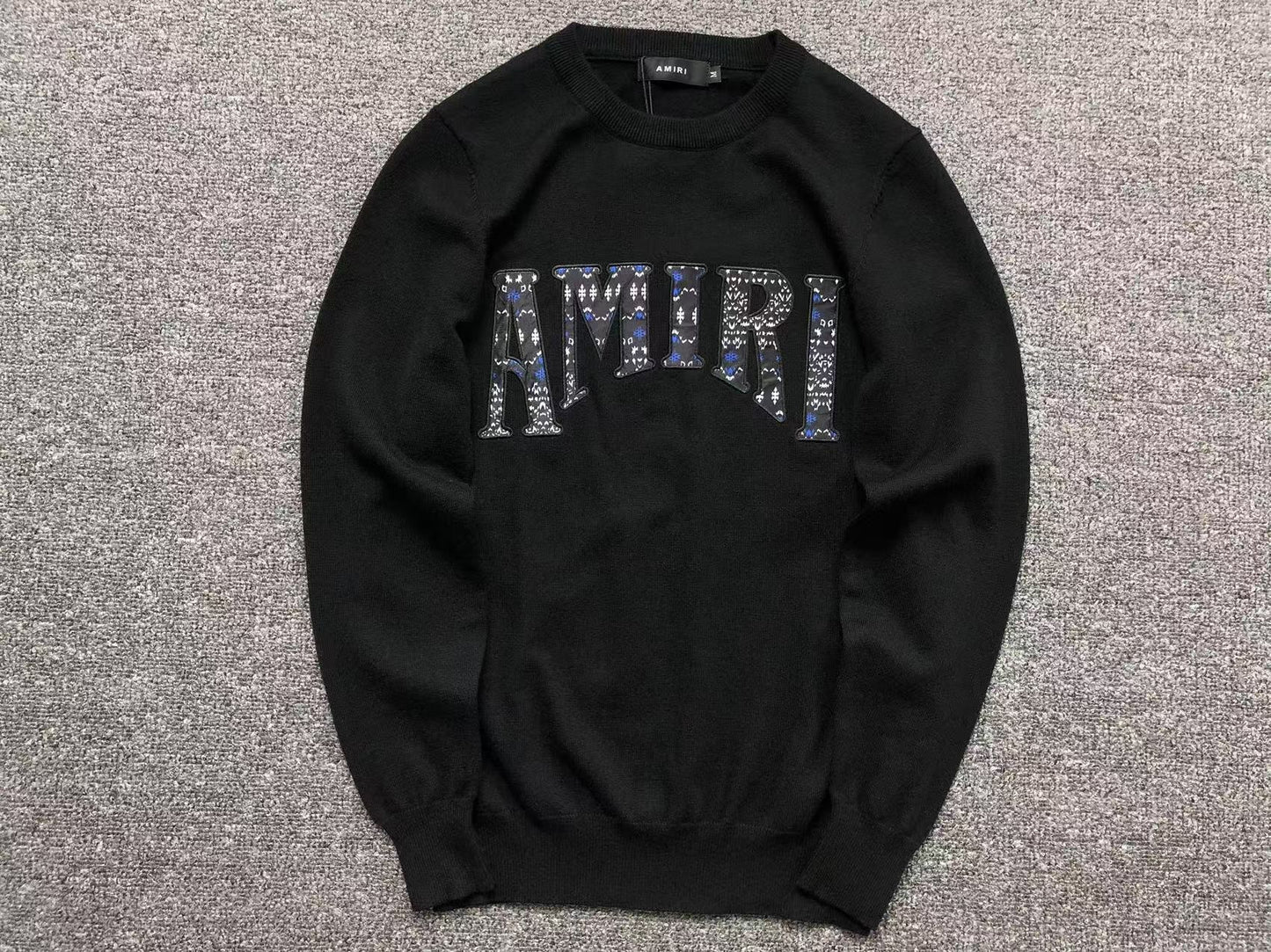 Suéter AMIRI Textured Logo