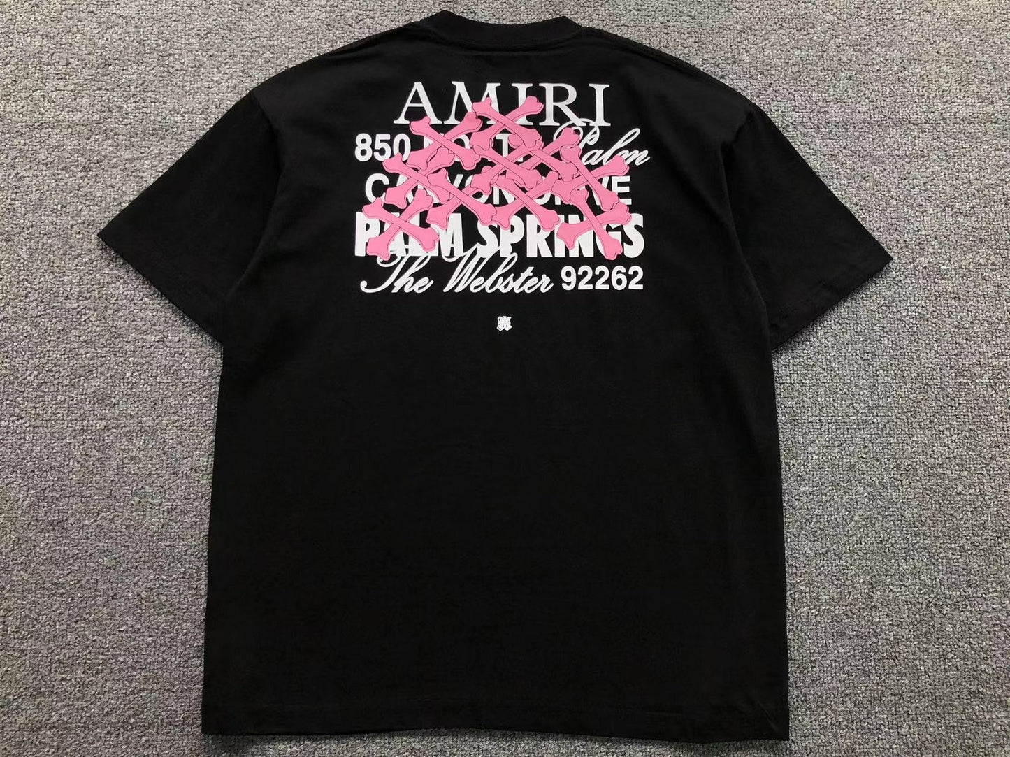 Camiseta AMIRI Pink Bones