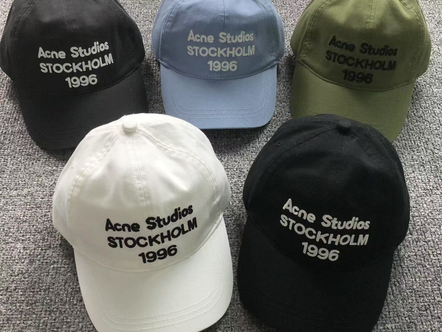 Boné Acne Studios Stockholm 1996 single
