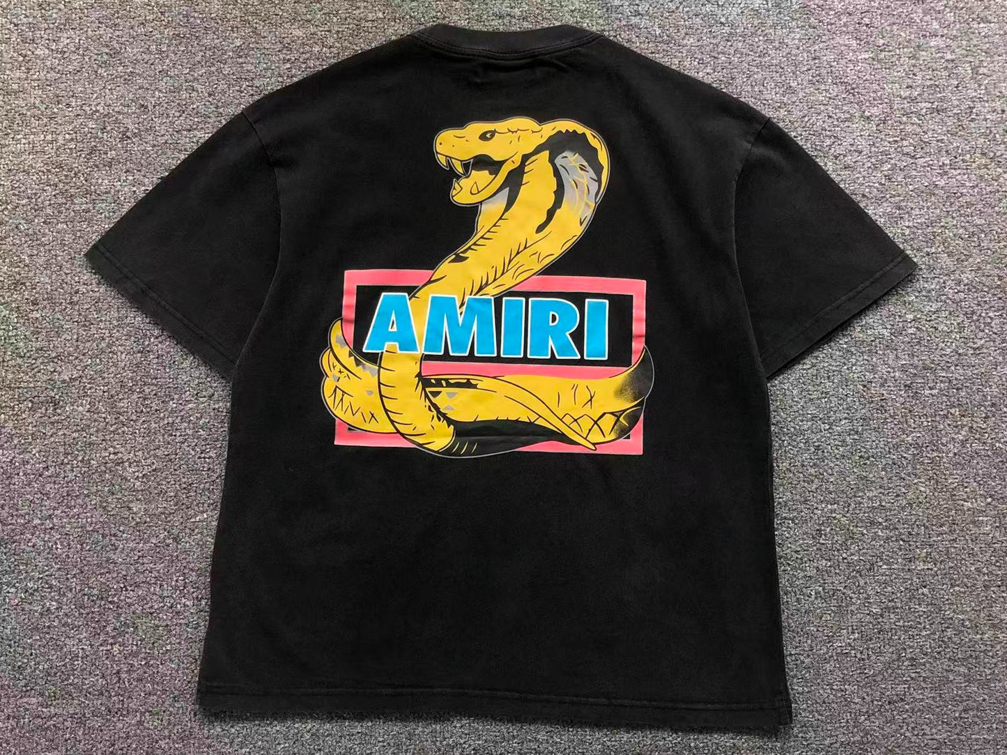 Camiseta AMIRI Neon Snake