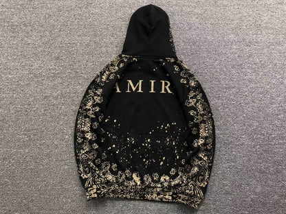 Moletom AMIRI Bandana Paint Hoodie