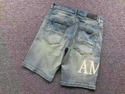 Bermuda Jeans AMIRI Ice Vintage Minimal Distressed