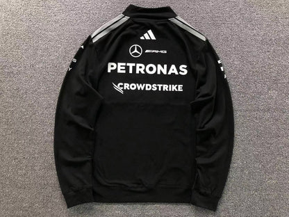 Camisa adidas Manga Longa Mercedes AMG Petronas Teamwear