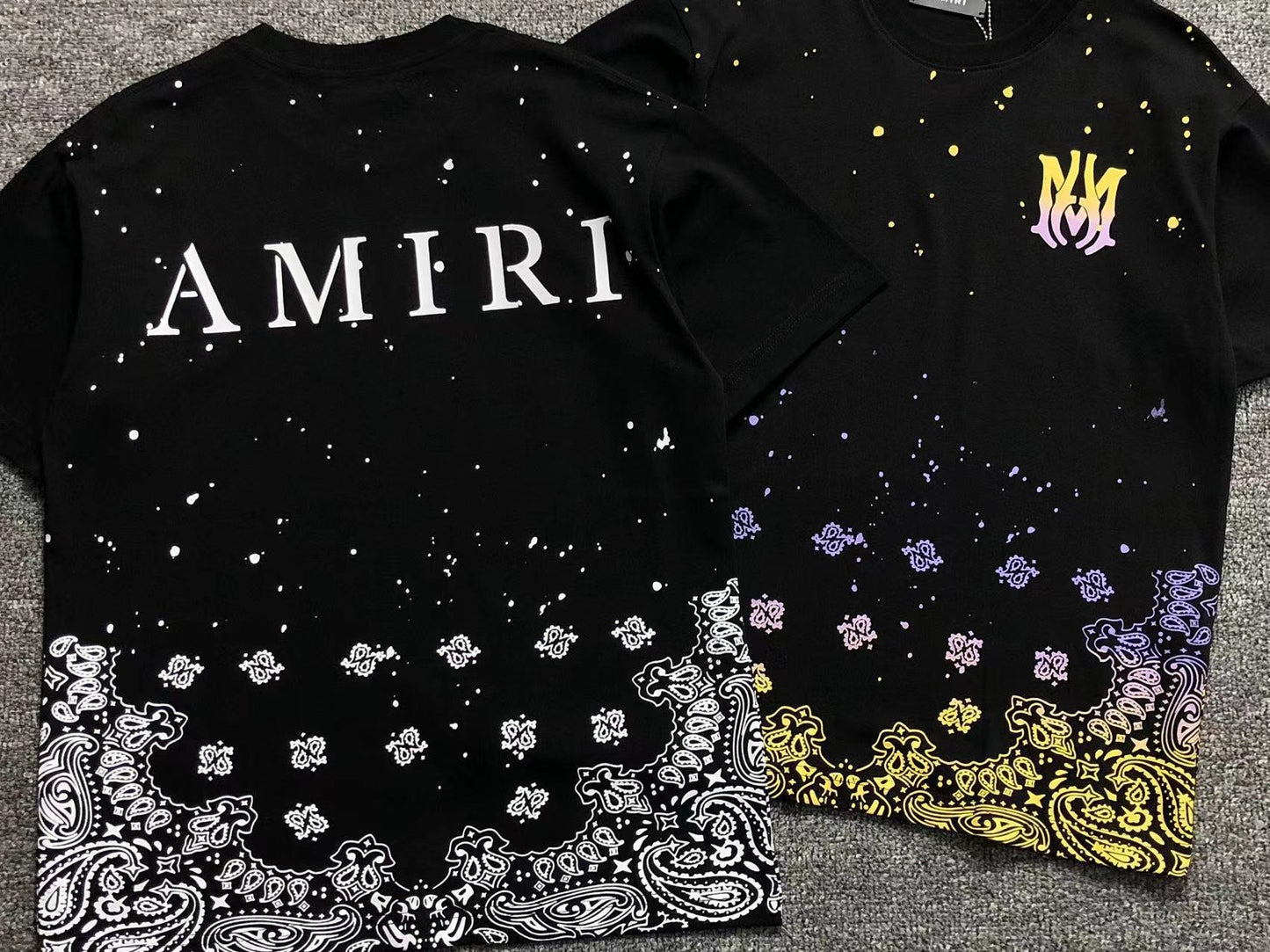 Camiseta AMIRI Bandana Splash