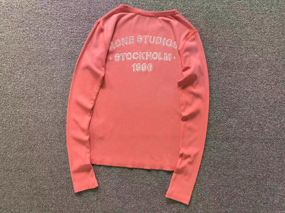 Camiseta Feminina Acne Studios Thermal Wave Longsleeve