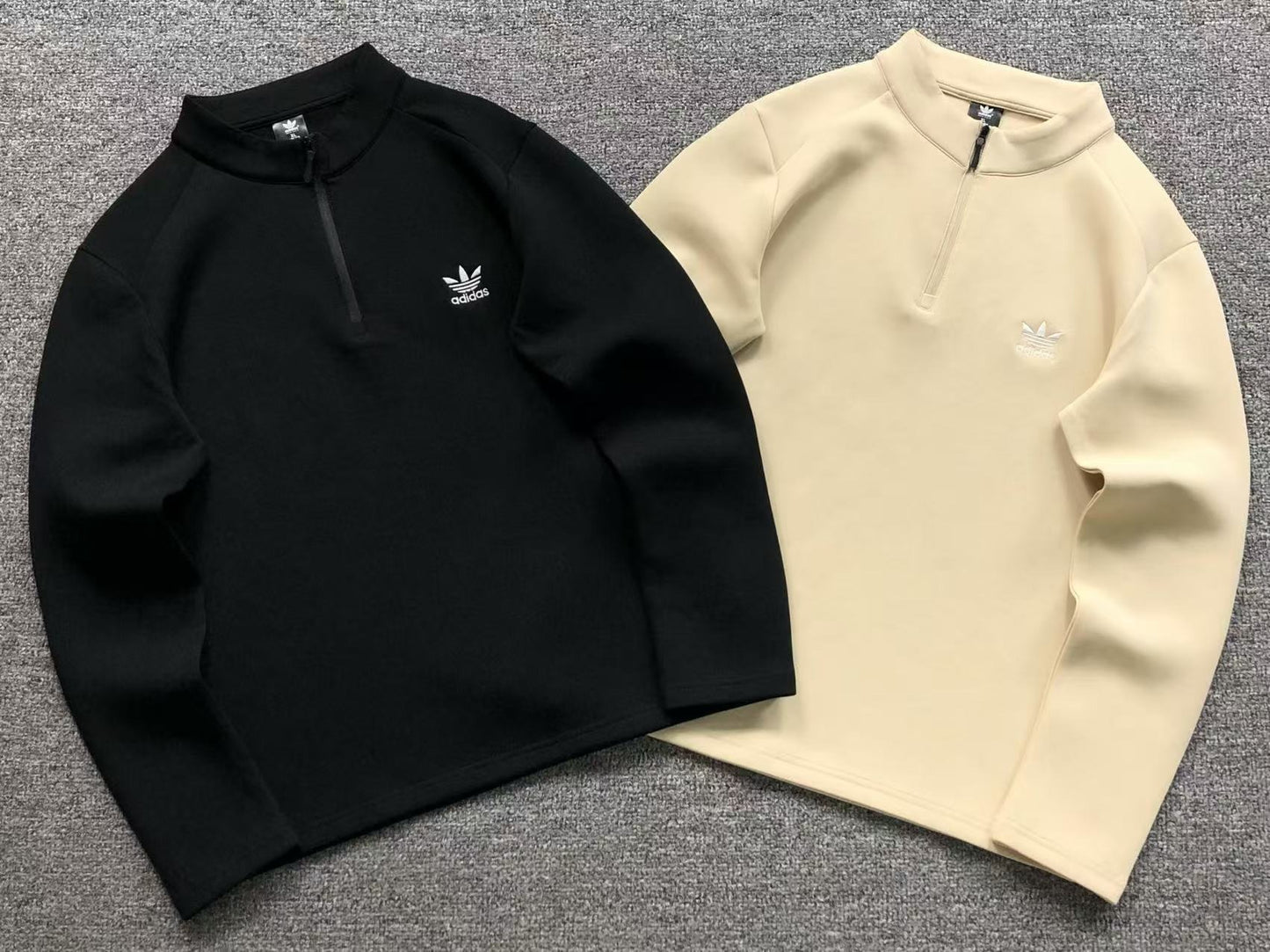 Camiseta Adidas Zip Mock Neck