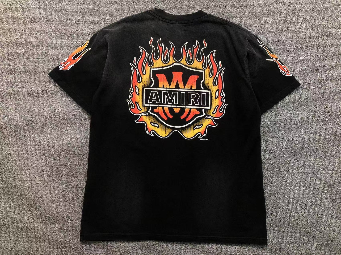 Camiseta AMIRI Flaming Crest