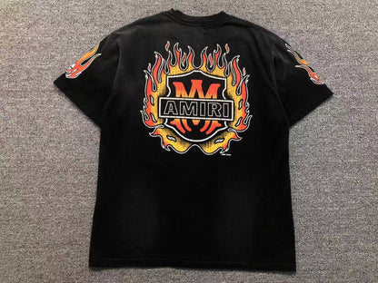 Camiseta AMIRI Flaming Crest