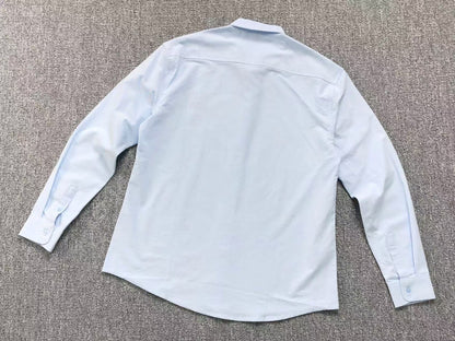 Camisa AMI Paris Big Heart Tonal Blue