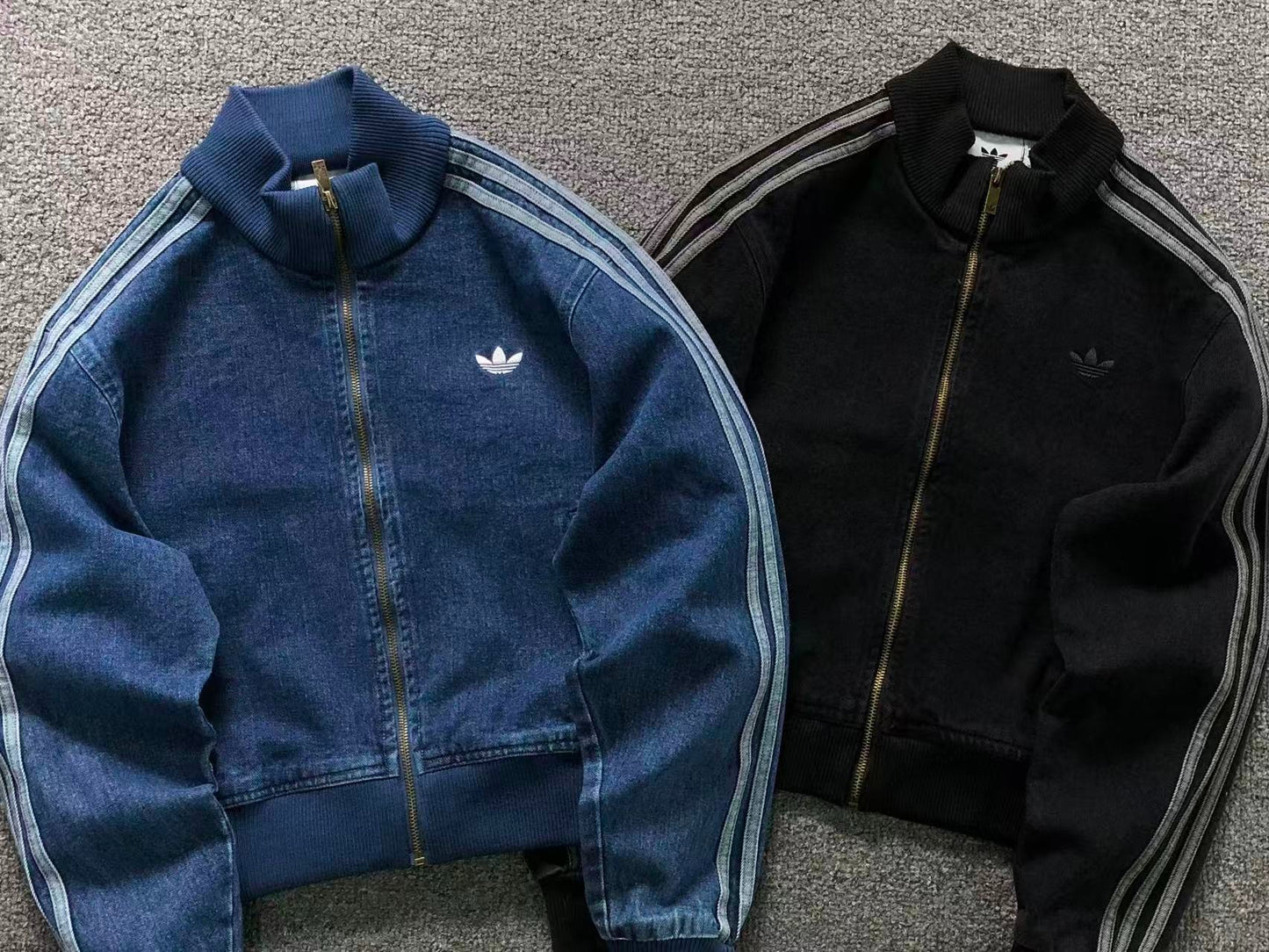 Jaqueta Adidas Washed Denim Archive