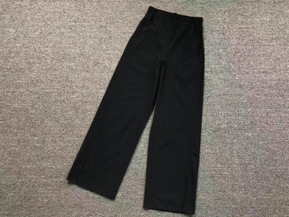 Calça elástica ALO moletom wide leg feminina