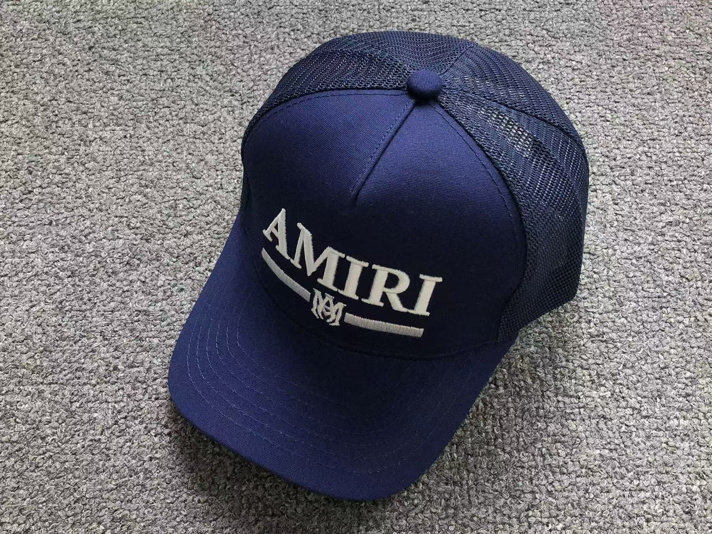Boné Trucker AMIRI Signature Logo