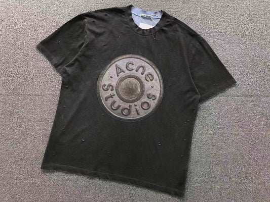 Camiseta Acne Studios Worn Metal Core