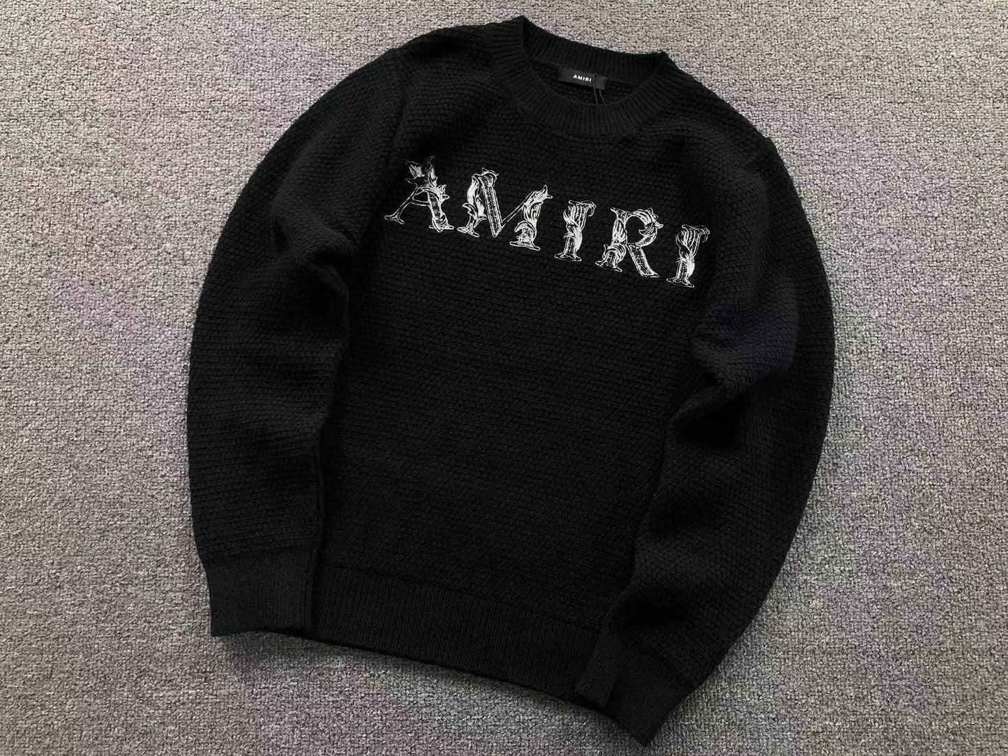 Suéter AMIRI Waffle Signature