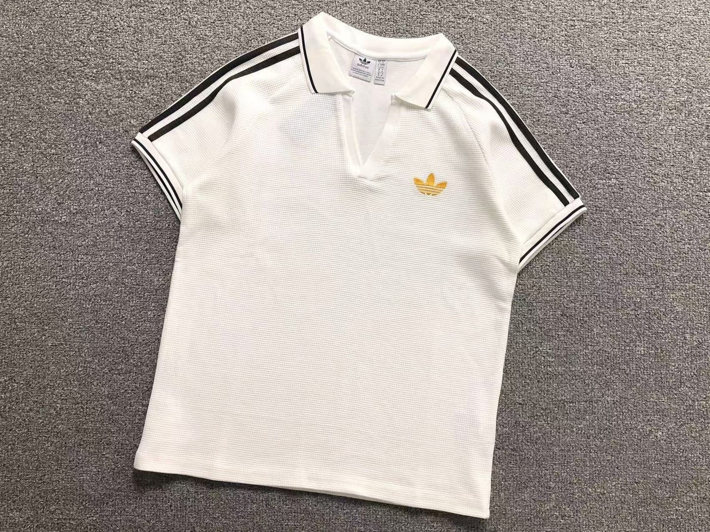 Camiseta adidas Vintage Sport Polo Feminino