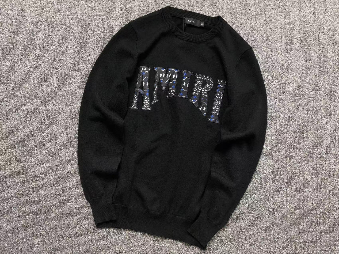 Suéter AMIRI Textured Logo
