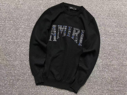 Suéter AMIRI Textured Logo