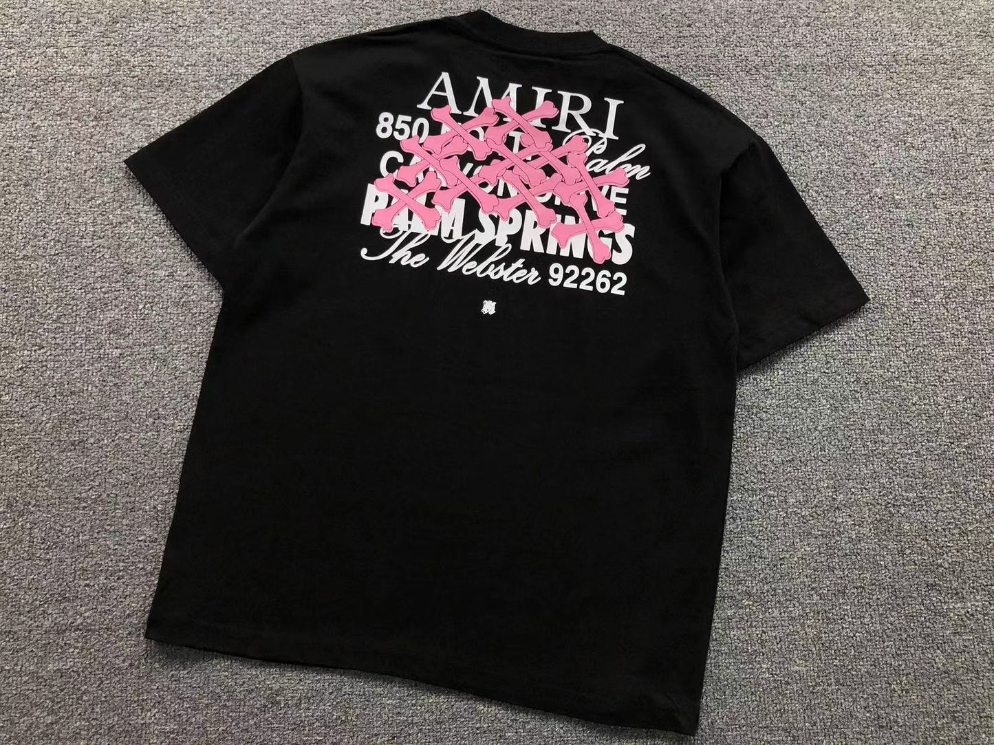 Camiseta AMIRI Pink Bones