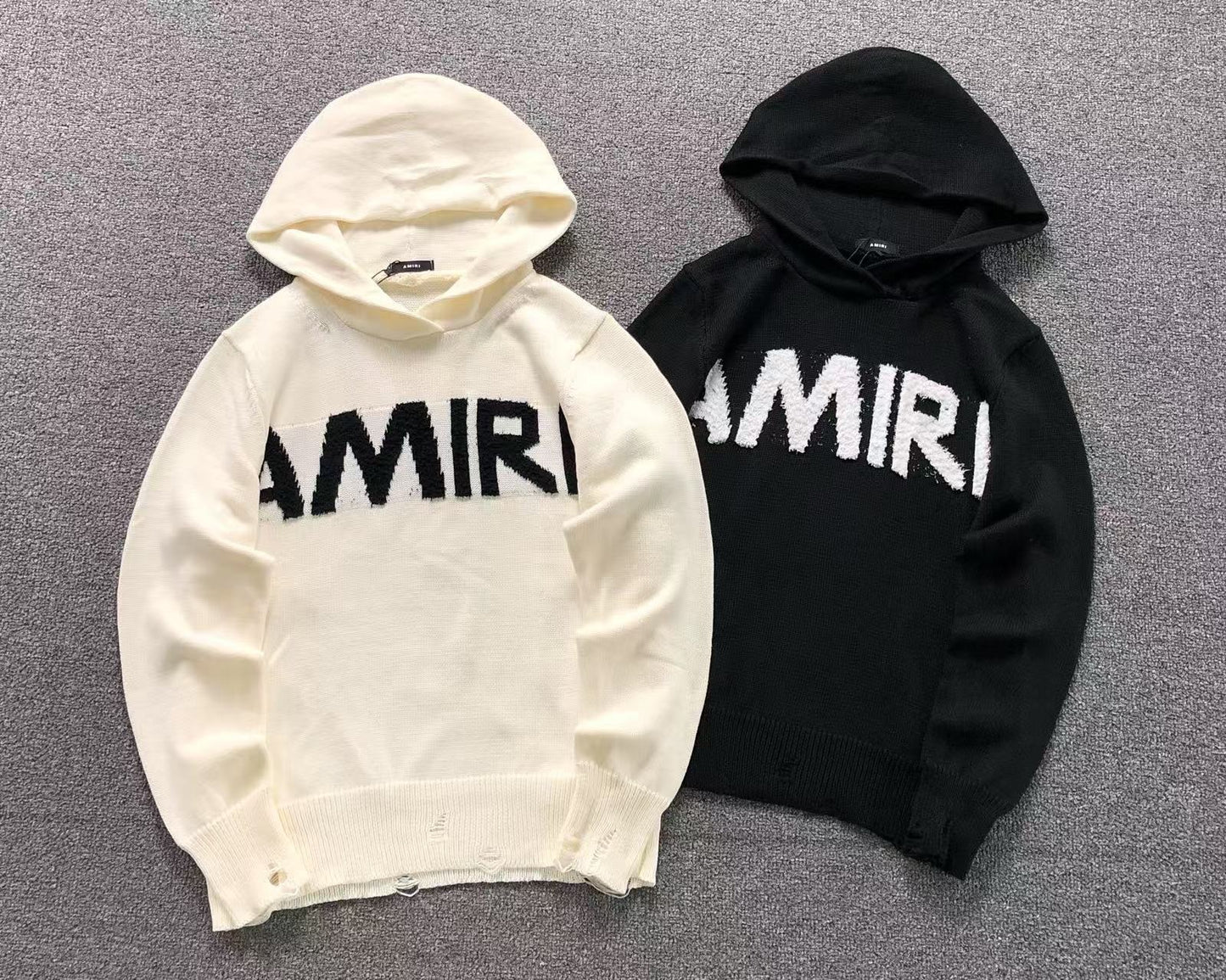 Suéter AMIRI Brush Logo Knit