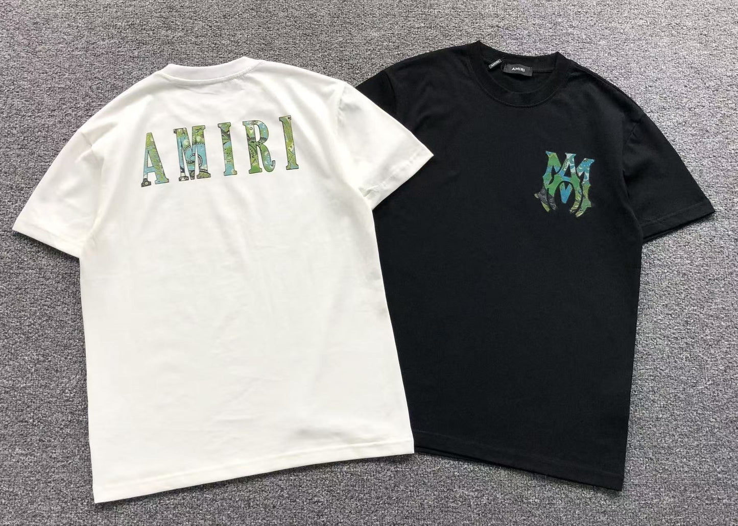 Camiseta AMIRI Emerald Monogram