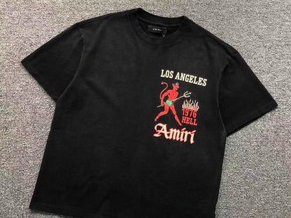 Camiseta AMIRI Los Angeles Devil