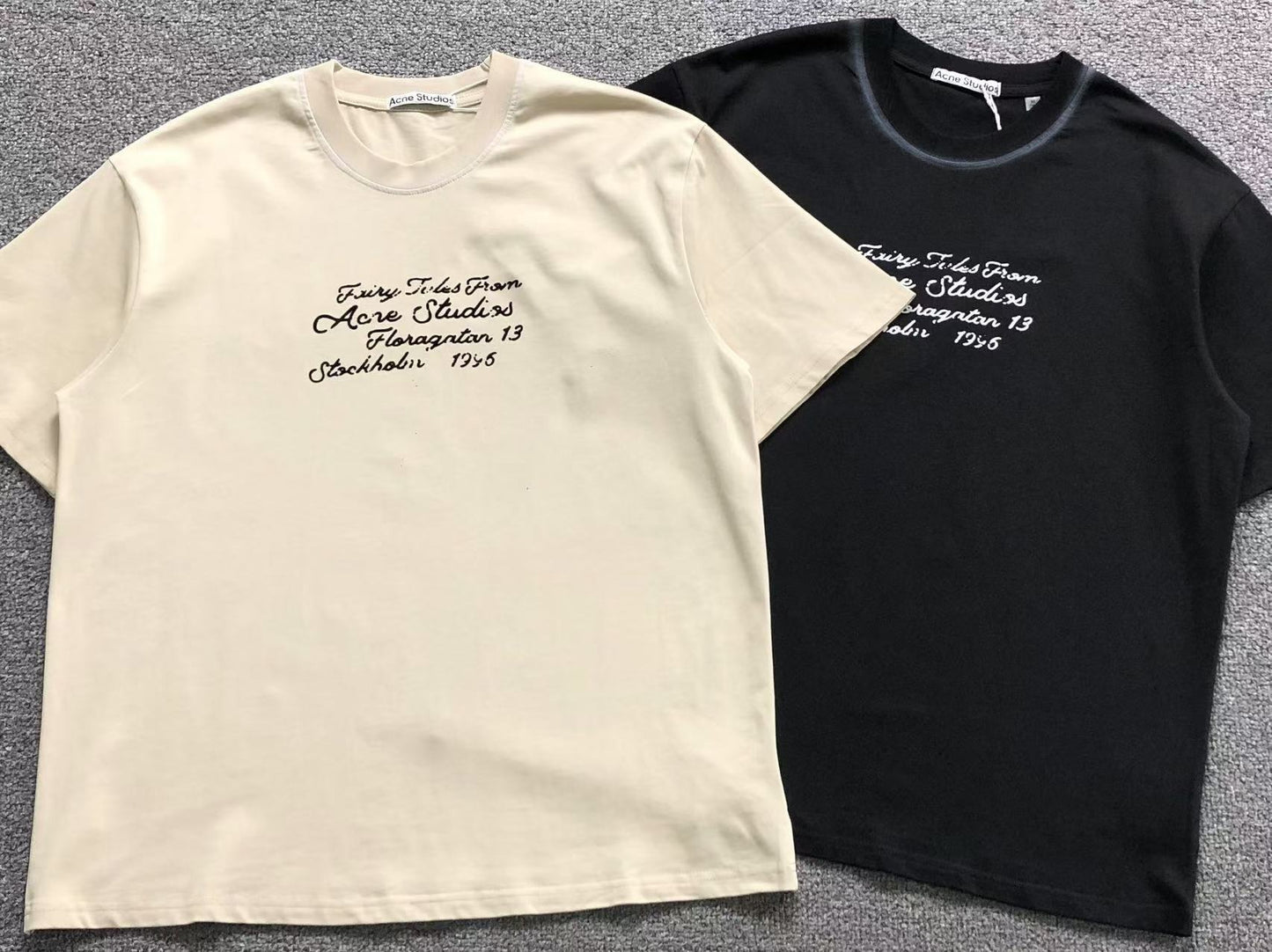 Camiseta Acne Studios Floralgatan 13