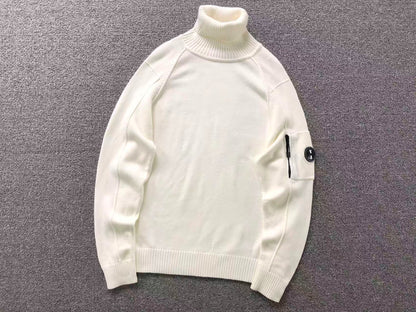 Suéter Gola Alta C.P. Company Knit Off White