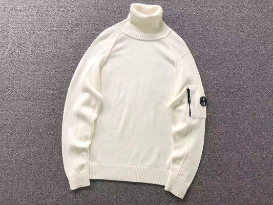 Suéter Gola Alta C.P. Company Knit Off White